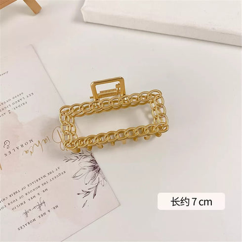 Metal Hollow Hair Claw